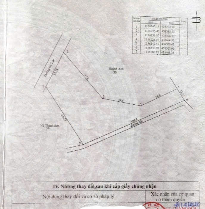 bán 4168 mét vuông 300m2 thổ mặt tiền ba trại